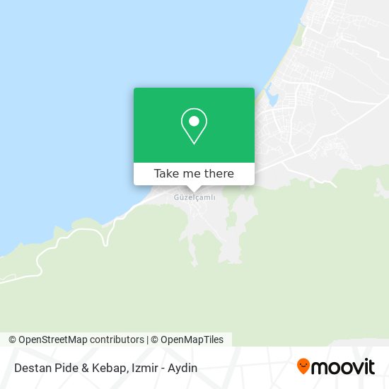 Destan Pide & Kebap map