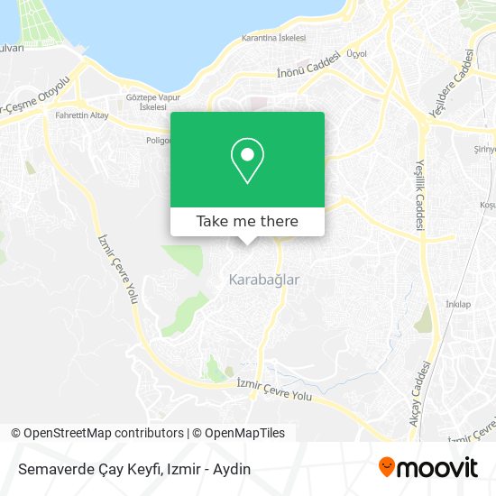 Semaverde Çay Keyfi map