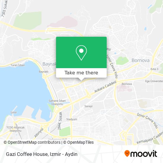 Gazi Coffee House map