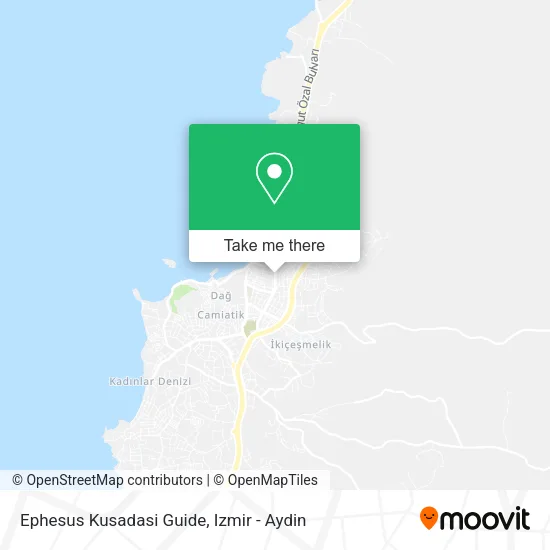 Ephesus Kusadasi Guide map