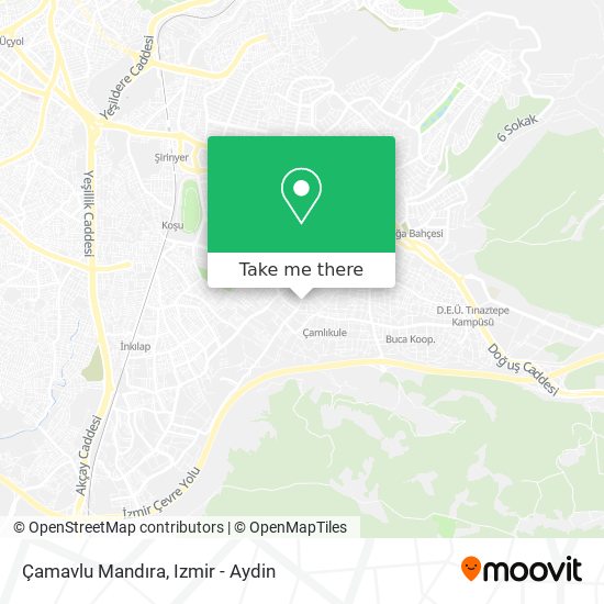 Çamavlu Mandıra map