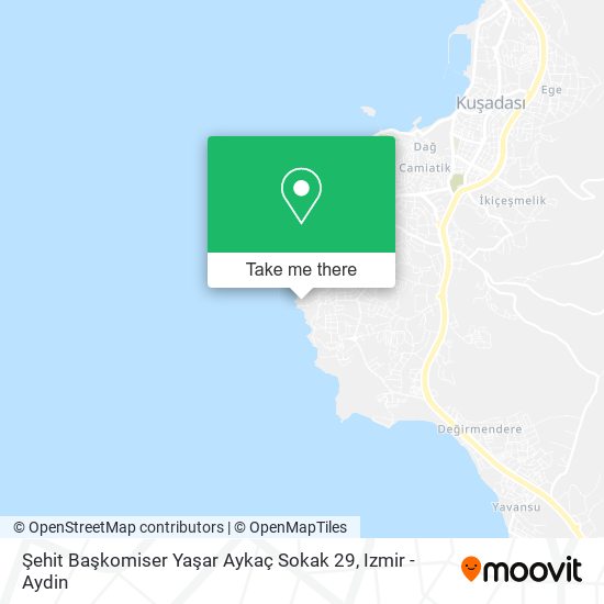 Şehit Başkomiser Yaşar Aykaç Sokak 29 map