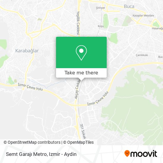 Semt Garajı Metro map