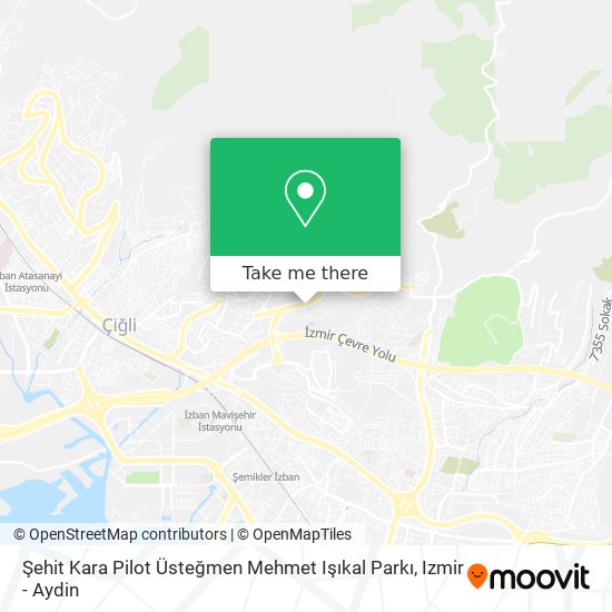 Şehit Kara Pilot Üsteğmen Mehmet Işıkal Parkı map