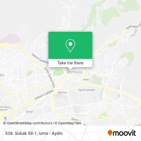 538. Sokak 58-1 map