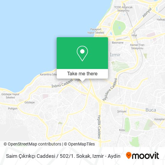 Saim Çıkrıkçı Caddesi / 502 / 1. Sokak map