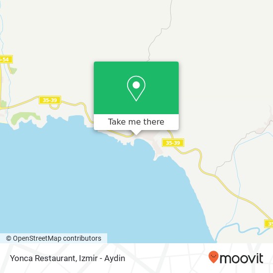 Yonca Restaurant map