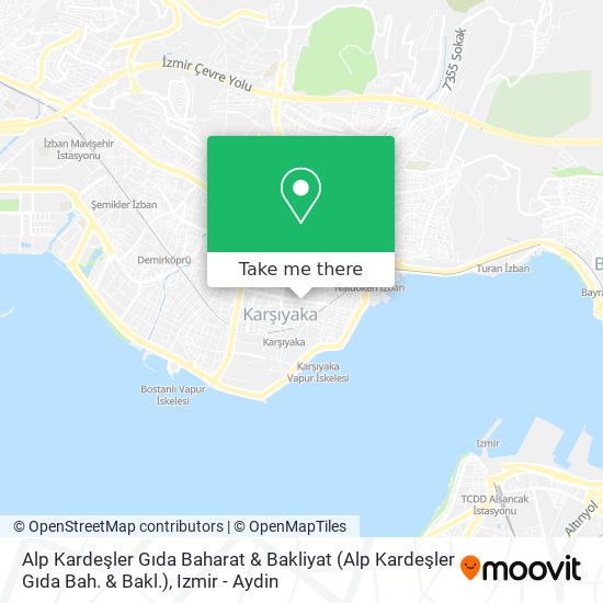 Alp Kardeşler Gıda Baharat & Bakliyat (Alp Kardeşler Gıda Bah. & Bakl.) map