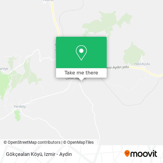 Gökçealan Köyü map