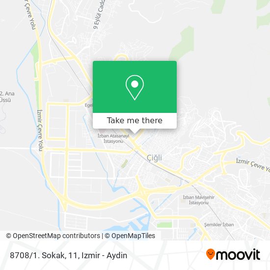 8708/1. Sokak, 11 map