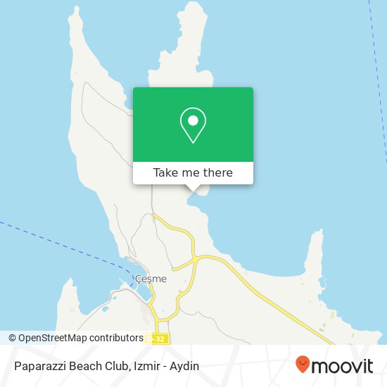 Paparazzi Beach Club map