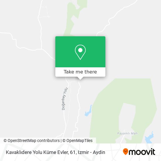 Kavaklıdere Yolu Küme Evler, 61 map
