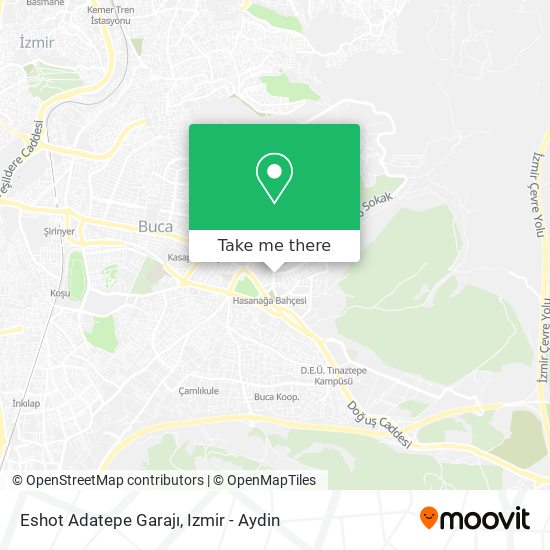 Eshot Adatepe Garajı map