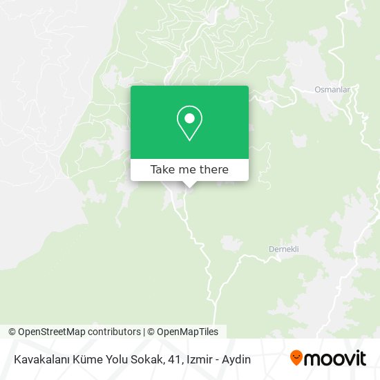 Kavakalanı Küme Yolu Sokak, 41 map