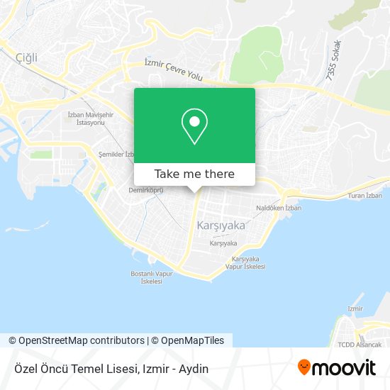 Özel Öncü Temel Lisesi map
