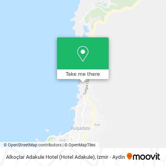 Alkoçlar Adakule Hotel (Hotel Adakule) map
