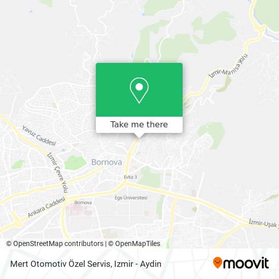 Mert Otomotiv Özel Servis map