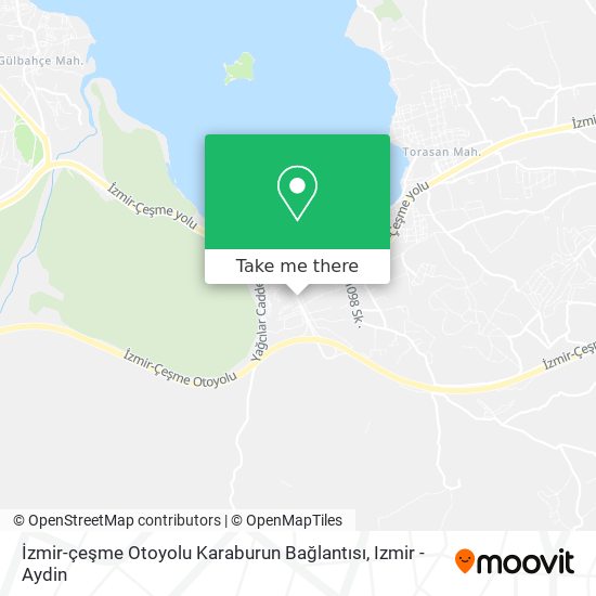 İzmir-çeşme Otoyolu Karaburun Bağlantısı map