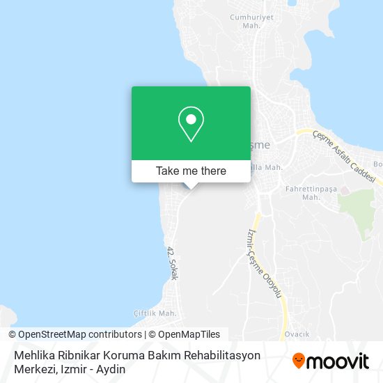 Mehlika Ribnikar Koruma Bakım Rehabilitasyon Merkezi map