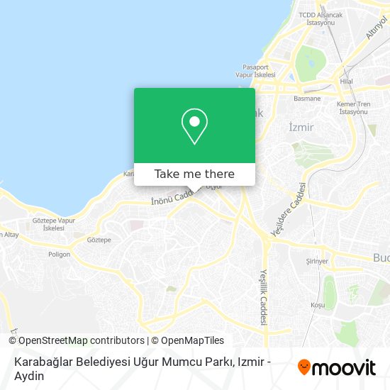 Karabağlar Belediyesi Uğur Mumcu Parkı map