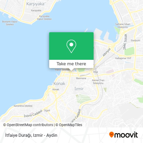 İtfaiye Durağı map