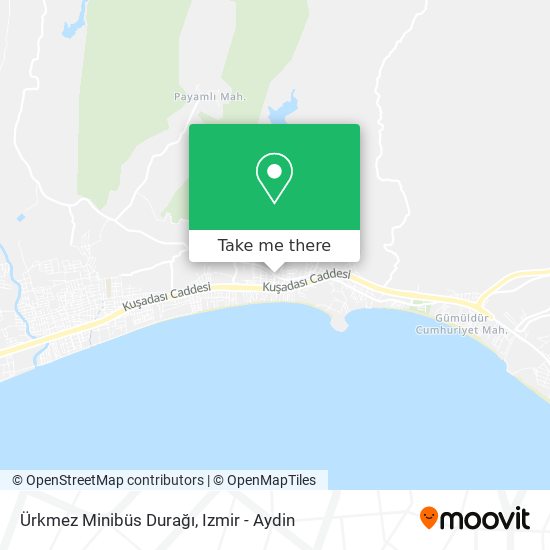 Ürkmez Minibüs Durağı map