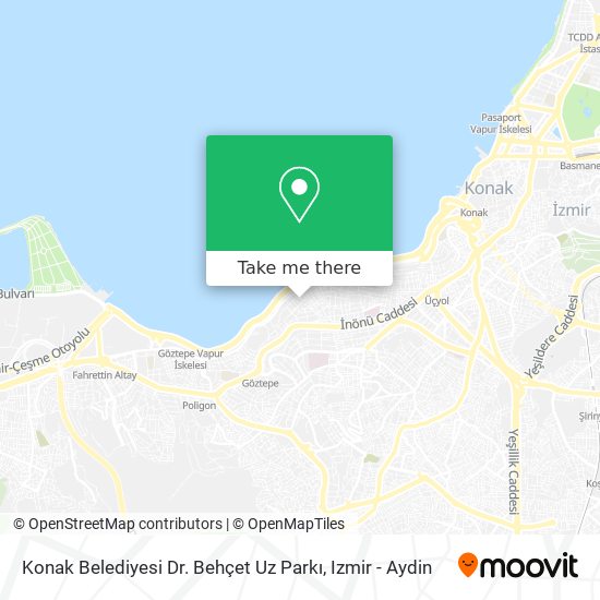 Konak Belediyesi Dr. Behçet Uz Parkı map