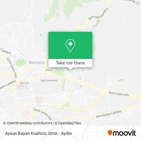 Aysun Bayan Kuaförü map