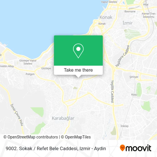 9002. Sokak / Refet Bele Caddesi map