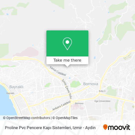 Proline Pvc Pencere Kapı Sistemleri map