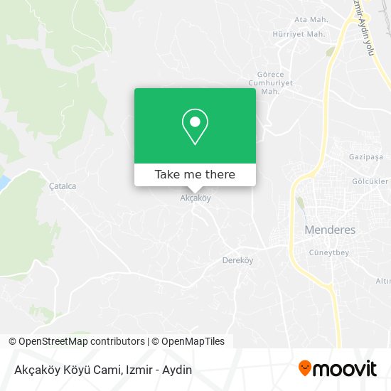 Akçaköy Köyü Cami map