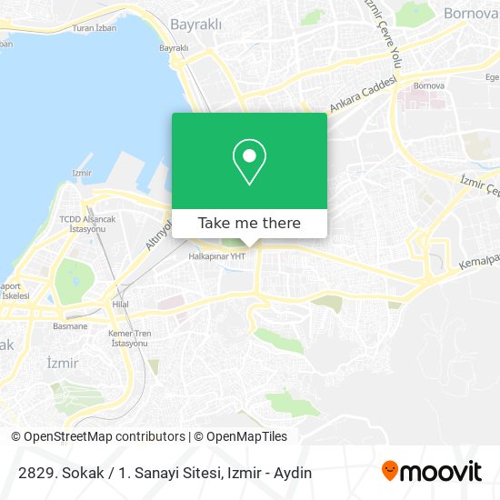2829. Sokak / 1. Sanayi Sitesi map