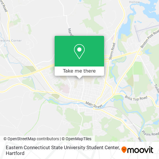 Eastern Ct State University Map How To Get To Eastern Connecticut State University Student Center In  Willimantic By Bus?