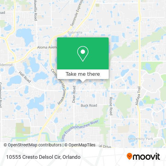 Mapa de 10555 Cresto Delsol Cir