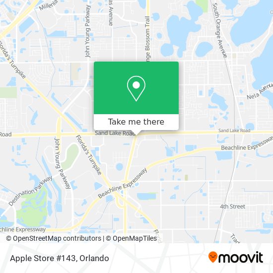 Apple Store #143 map