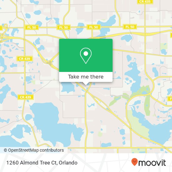 1260 Almond Tree Ct map