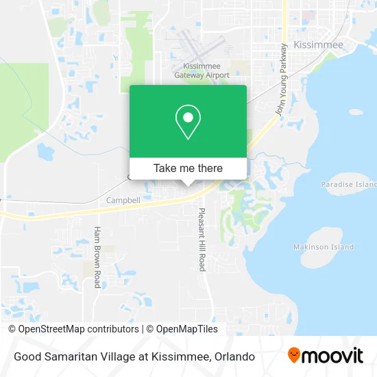 Mapa de Good Samaritan Village at Kissimmee