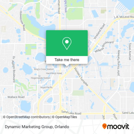 Dynamic Marketing Group map