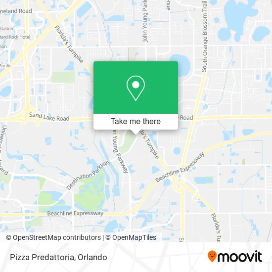 Pizza Predattoria map
