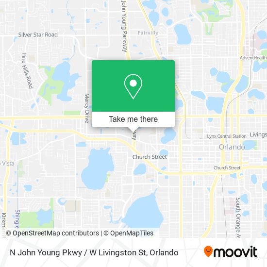 Mapa de N John Young Pkwy / W Livingston St