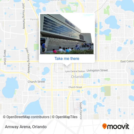 Mapa de Amway Arena
