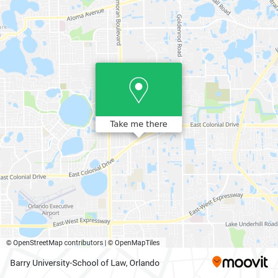 Barry University-School of Law map