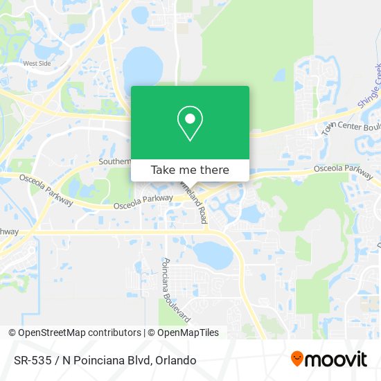 SR-535 / N Poinciana Blvd map