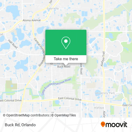 Mapa de Buck Rd