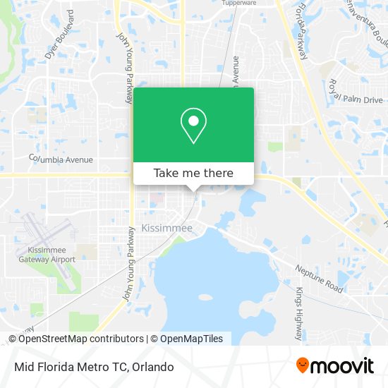 Mapa de Mid Florida Metro TC