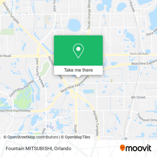 Fountain MITSUBISHI map