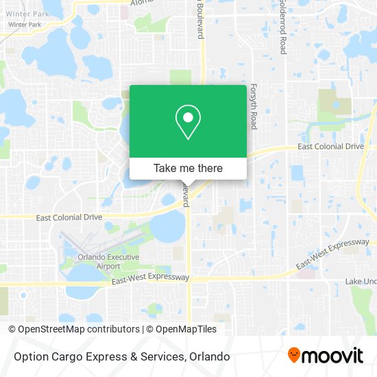 Mapa de Option Cargo Express & Services