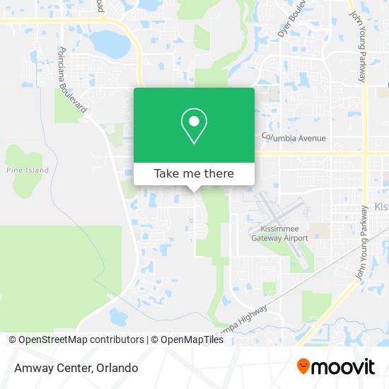 Mapa de Amway Center