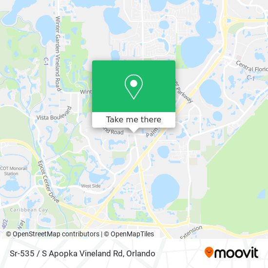 Sr-535 / S Apopka Vineland Rd map