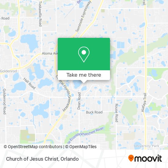 Church of Jesus Christ map